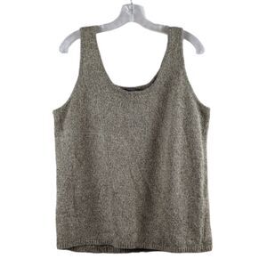 Linda Allard for Ellen Tracy Women's Knit Top Blouse Pullover Large 060